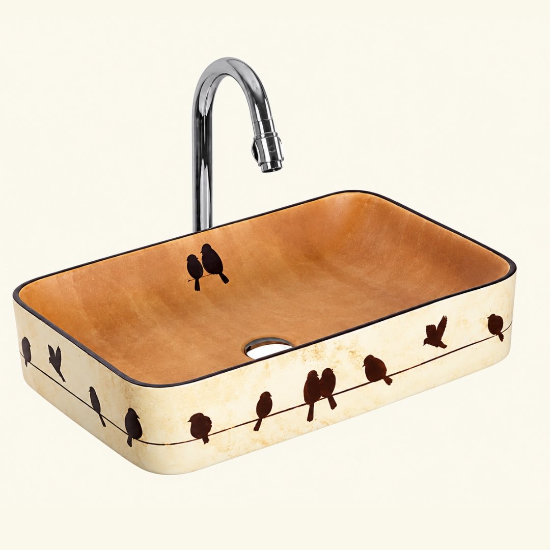 Sonet SMART - 002, table top basin (view 2)